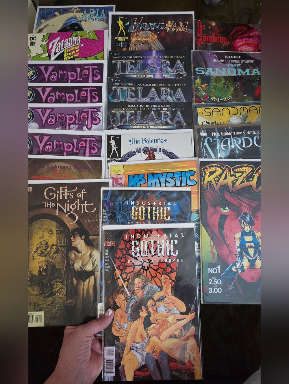 Mixed 22 Comic Book Lot  DC Vertigo Black Label Action Lab Wildstorm Fan